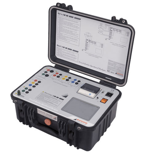 Apparecchio per prove di corrente - HISAC Swift - SCOPE T&M Pvt. Ltd. - di prestazione / resistenza elettrica / manuale