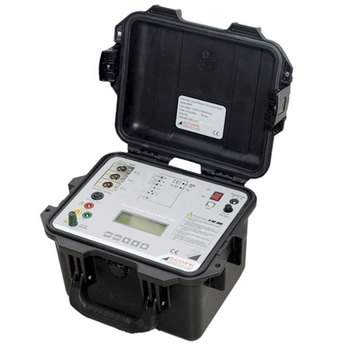 Apparecchio per prove di prestazione - SCOT M3K+ - SCOPE T&M Pvt. Ltd. - semiautomatico / disgiuntori / compatto