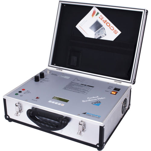 Microohmmetro digitale - CRM 100C  - SCOPE T&M Pvt. Ltd. - portatile / con bassa resistenza / rinforzato