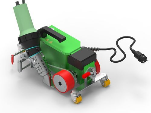 Macchina saldatrice ad aria calda - PoolOn Digital - Herz GmbH - a rulli / manuale / per plastica