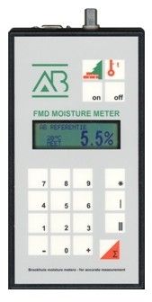 Misuratore di umidità per materiali solidi - FMD6 - Brookhuis Micro-Electronics - capacitivo / con display digitale / portatile