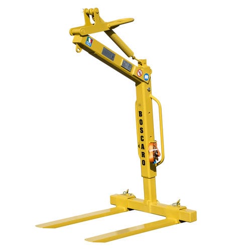 Forca per pallet telescopica - MBRA series - Boscaro s.r.l. - per gru / per movimentazione di pallet