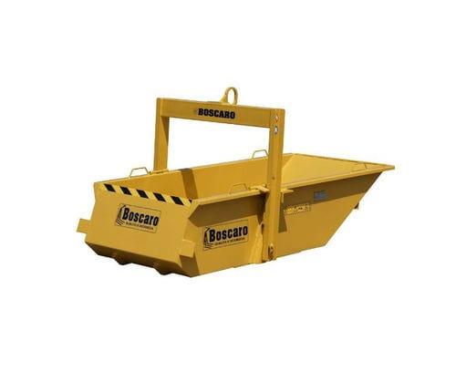 Benna autoscaricante galvanizzata - AD-L series - Boscaro s.r.l. - trapezoidale