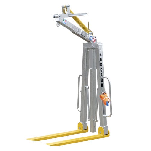 Forca per pallet regolabile - MBA-ZN series - Boscaro s.r.l. - per gru / in acciaio galvanizzato / in acciaio