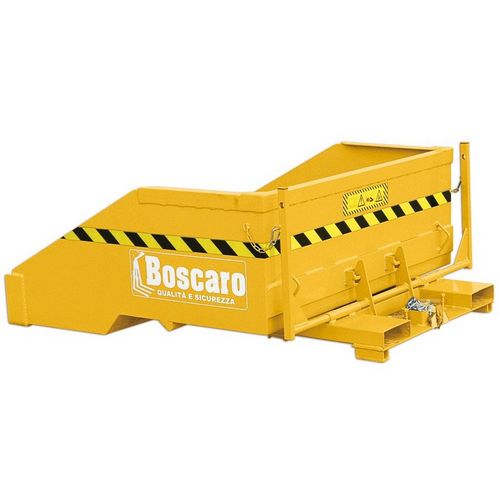 Benna ribaltabile per prodotti sfusi - BR series - Boscaro s.r.l.