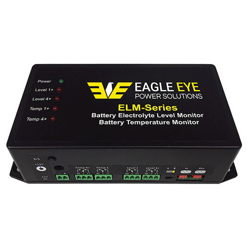 Sistema di monitoraggio con elettrolita - ELM series - Eagle Eye Power Solutions - di temperatura / del livello / di batteria