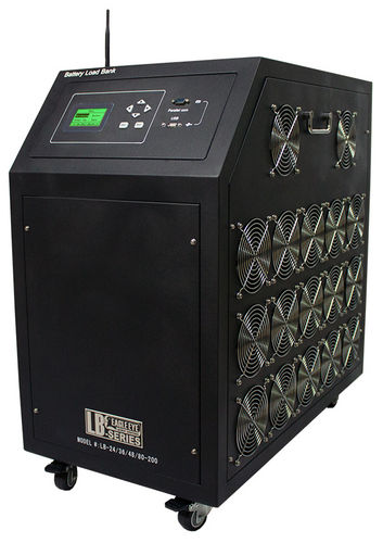 Banco di carico per batteria di carrello elevatore - 24, 36, 48 VDC, 300A | SLB-24/36/48-300 (Smart, DC) - Eagle Eye Power Solutions