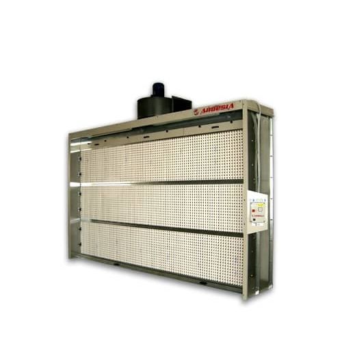 Cabina di verniciatura aperta - Big Silver - ARDESIA - per pezzi di ricambio / con filtro secco