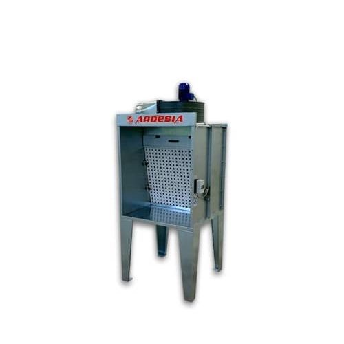 Cabina di verniciatura aperta - Mini Silver - ARDESIA - per pezzi di ricambio / con filtro secco / mini