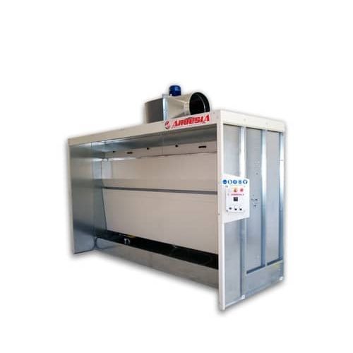Cabina di verniciatura aperta - Double - ARDESIA - per pezzi di ricambio / a velo d'acqua