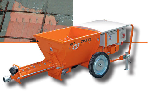 Pompa a vite - ZP 3 XL series - Knauf PFT GmbH & Co. KG - per cemento / elettrica / industriale