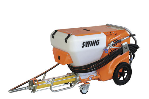 Unità di spruzzatura airless - SWING L series - Knauf PFT GmbH & Co. KG - mobile / di pittura / elettrica