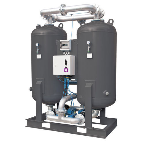 Essiccatore per aria compressa ad adsorbimento a rigenerazione con calore di compressione - F-DRY - OMEGA AIR d.o.o. Ljubljana - ad adsorbimento senza calore / di misura media / ad alta qualità