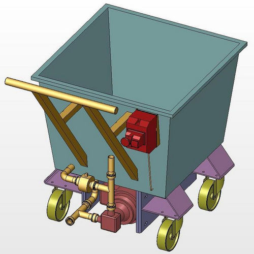 Cassonetto per rifiuti urbani - agropack