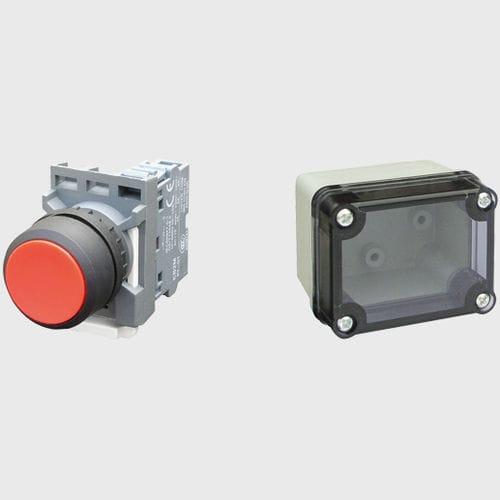 Pulsante IP65 - EB2M, ED16 series - Yueqing Hean Electrical Co., Ltd. - luminoso / non luminoso / in policarbonato
