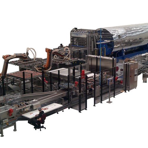 Sterilizzatore di processo - ACP series - HYDROLOCK - a vapore / orizzontale / automatico