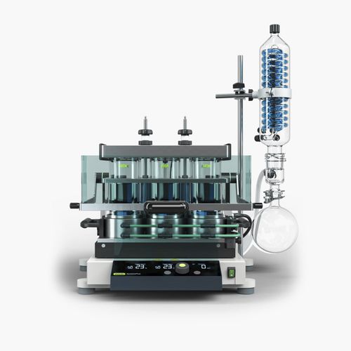 Reattore per batch - Syncore­Plus Polyvap R series - BÜCHI Labortechnik AG - da laboratorio / di sintesi parallela / da banco