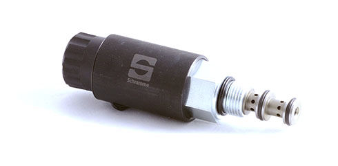 Valvola a corsoio - Magnetbau-Schramme GmbH & Co. KG - di regolazione della pressione / per olio / a 3 vie