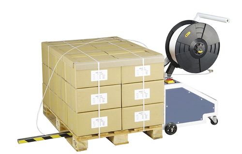 Reggiatrice semiautomatica - 747 x 696 x 1002 mm | HU-300 - Humboldt Verpackungstechnik GmbH - di pallets / verticale