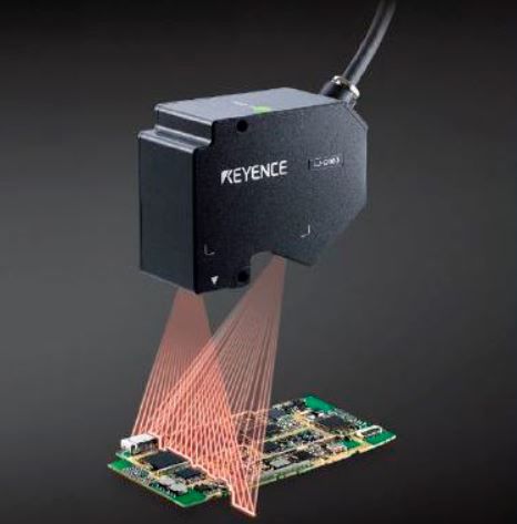Sensore di spostamento laser 2D - LJ-G5000 - Keyence - lineare / senza contatto / laser CMOS