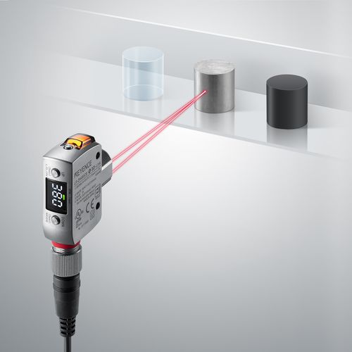 Sensore di spostamento laser CMOS - LR-Z series - Keyence - lineare / senza contatto / per metallo