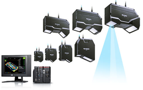 Sistema di visione di rilevazione - LJ-S8000 - Keyence - di monitoraggio / per ispezione / di controllo qualità