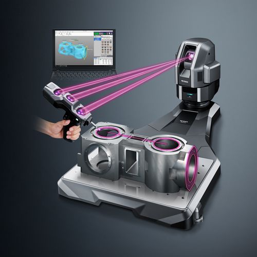 Macchina di misura a coordinate controllata da computer - XM-5000 series - Keyence - portatile / ottica / automatizzata