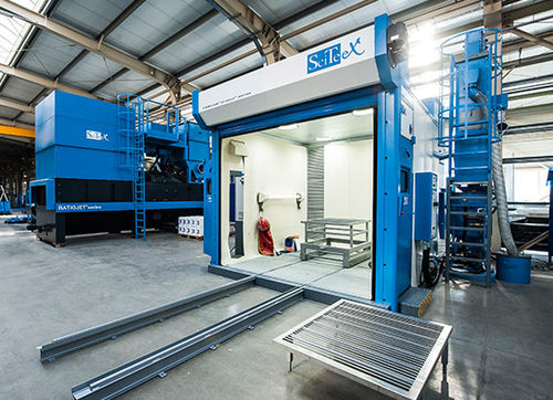 Cabina di sabbiatura a pressione - Cabilux Zirblast - SciTeeX - manuale / in acciaio inossidabile