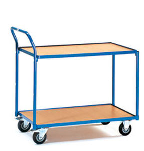 Carrello per movimentazione - Hofe Regalsysteme - in acciaio / a ripiani / multiuso
