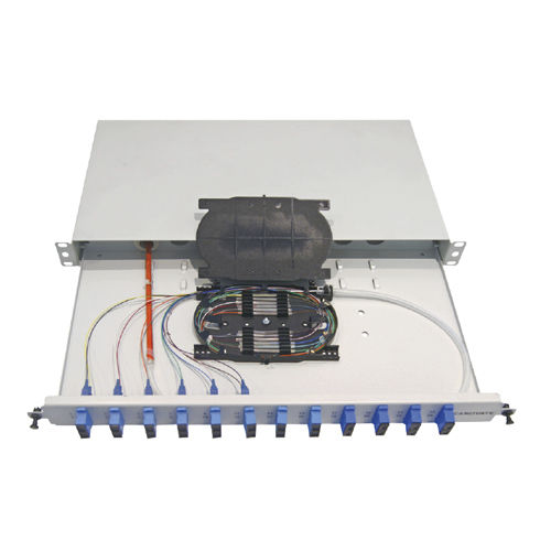 Patch panel in fibra ottica - CAN-FPP-600 - Alto Parana s.a. - 19" / 1U
