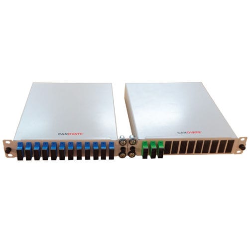 Patch panel in fibra ottica - CAN-FPP-650 - Alto Parana s.a. - 19" / 1U