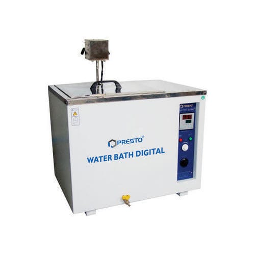 Bagnomaria a circolazione - PWBD 0136 - Presto Stantest Pvt. Ltd. - da laboratorio / riscaldato / con display digitale