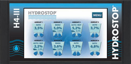 Misuratore di umidità per calcestruzzo - H4-III Sonde MO2 - Hydrostop - a microonde / con display digitale / da montare su pannello