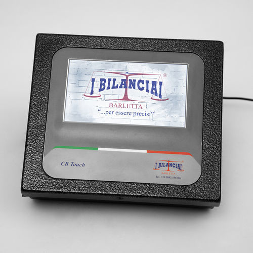 Indicatore di peso digitale - CBTouch  - I Bilanciai Srl - con touch screen / con quadrante / benchtop