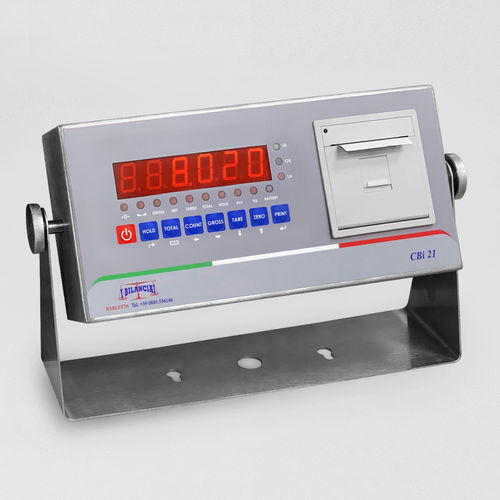 Indicatore di peso display LCD - CBi21 - I Bilanciai Srl - con quadrante / benchtop / ad incastro