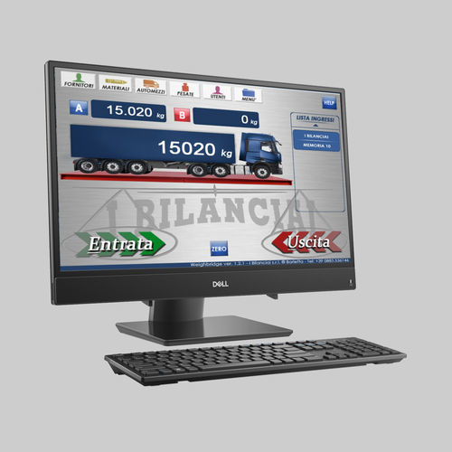 Software di gestione dei dati sui materiali - I Bilanciai Srl - di gestione delle vendite / di analisi di sistema di misura / import/export di dati