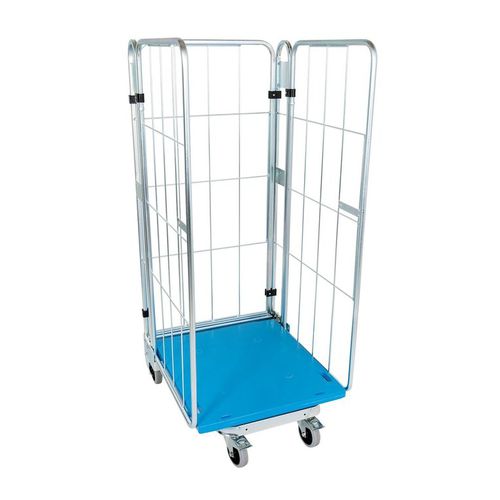 Roll-container incastrabile - MRNE7281.16BL-3S - Arcawa GmbH - multiuso / a ripiani / 3 pannelli