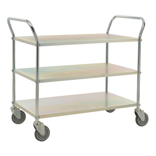 Carrello di stoccaggio - AKM 4148-EB - Arcawa GmbH - in metallo / 3 livelli / multiuso