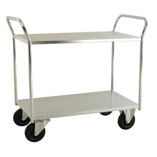 Carrello da trasporto - AKM 4175 - Arcawa GmbH - in acciaio galvanizzato / 2 livelli / multiuso