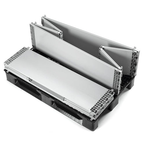 Paretale per pallet in plastica - Flexbox ASF120803-6S - Arcawa GmbH - pieghevole
