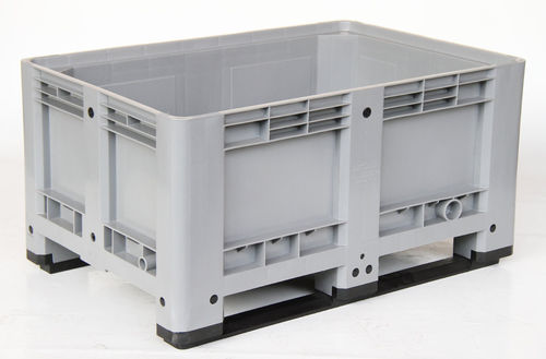Cassa-pallet in HDPE - 1090C.200.554 - Arcawa GmbH - per prodotti sfusi / per applicazioni alimentari / accatastabile su coperchio