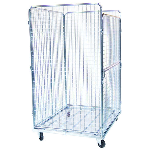 Roll-container multiuso - MR121018-4S50 - Arcawa GmbH - in maglia metallica / 4 pannelli