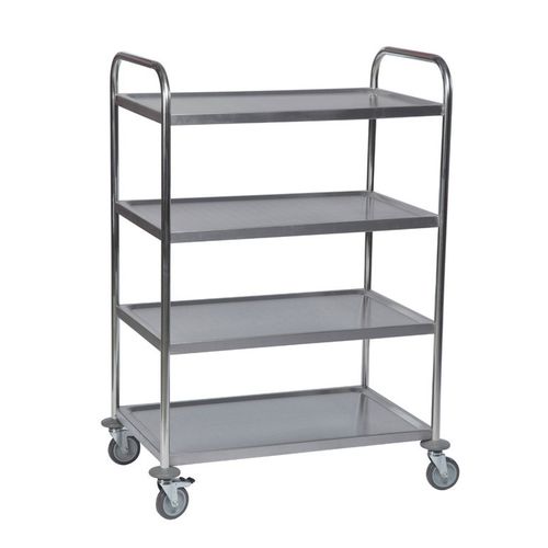 Carrello da trasporto - AKM 60356 - Arcawa GmbH - in acciaio inossidabile / 4 livelli / multiuso