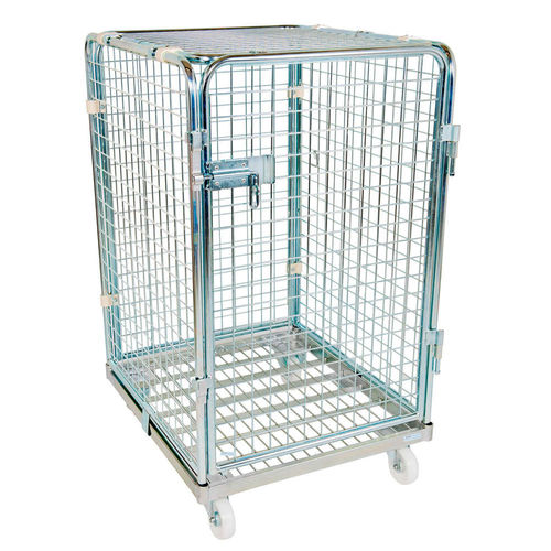 Roll-container a ripiani - SRCE070812 - Arcawa GmbH - in maglia metallica / bloccabile / antifurto