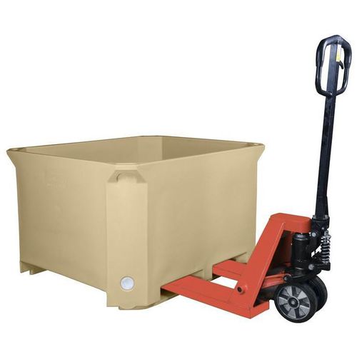 Cassa-pallet in HDPE - ISO660HD - Arcawa GmbH - di stoccaggio / da trasporto