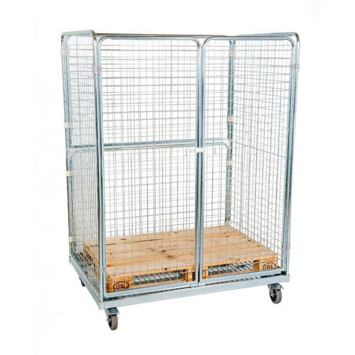 Roll-container multiuso - MRE130918-4S50 - Arcawa GmbH - in maglia metallica / 4 pannelli