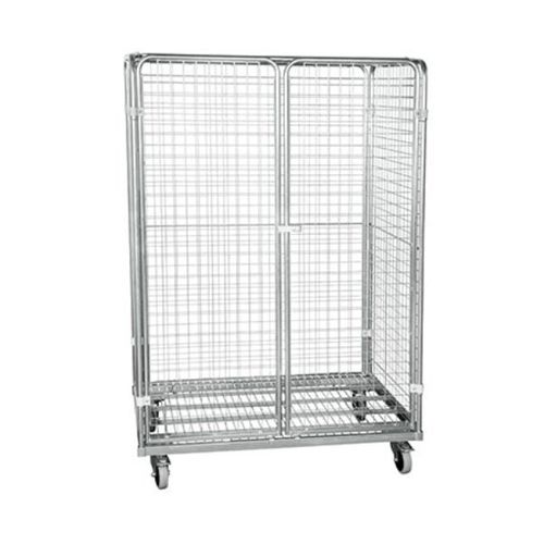 Roll-container multiuso - SRCE1208 - Arcawa GmbH - 4 pannelli / in maglia metallica / bloccabile