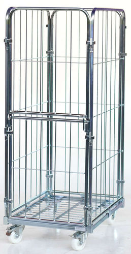 Roll-container multiuso - MR 060815-4S - Arcawa GmbH - 4 pannelli / in maglia metallica