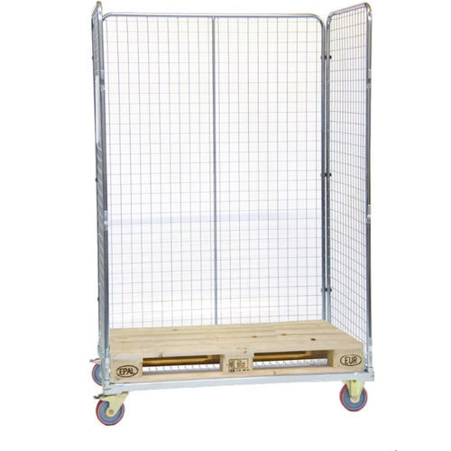 Roll-container multiuso - MRE130918-3S50 - Arcawa GmbH - 3 pannelli / in maglia metallica