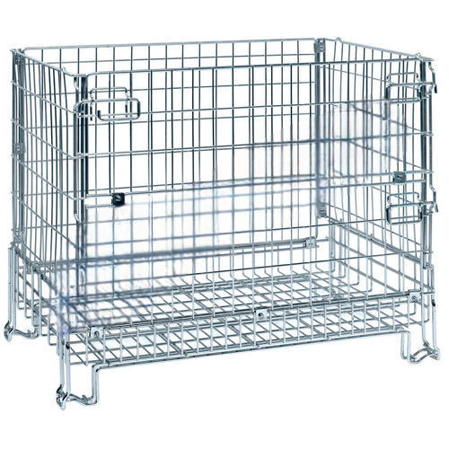Cassa-pallet in filo metallico - PCMK1258510 - Arcawa GmbH - da trasporto / di stoccaggio / per bottiglie